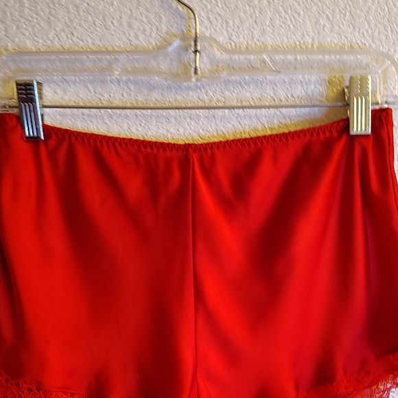 Victoria's Secret 2 Piece Red Lace Sleepwear Set B3 P - Picture 7 of 15